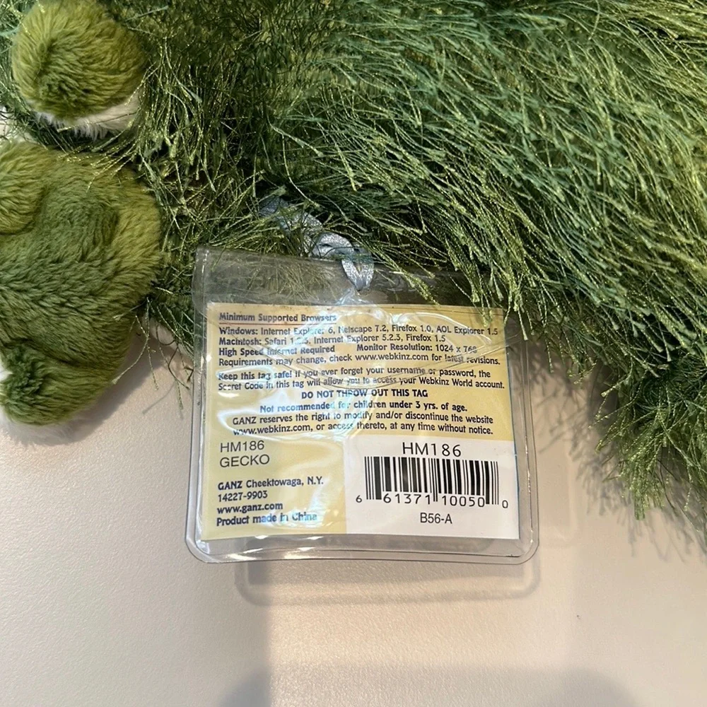 NEW Webkinz ‘GECKO ’ HM186 • Sealed WITH Code - Picture 4 of 9